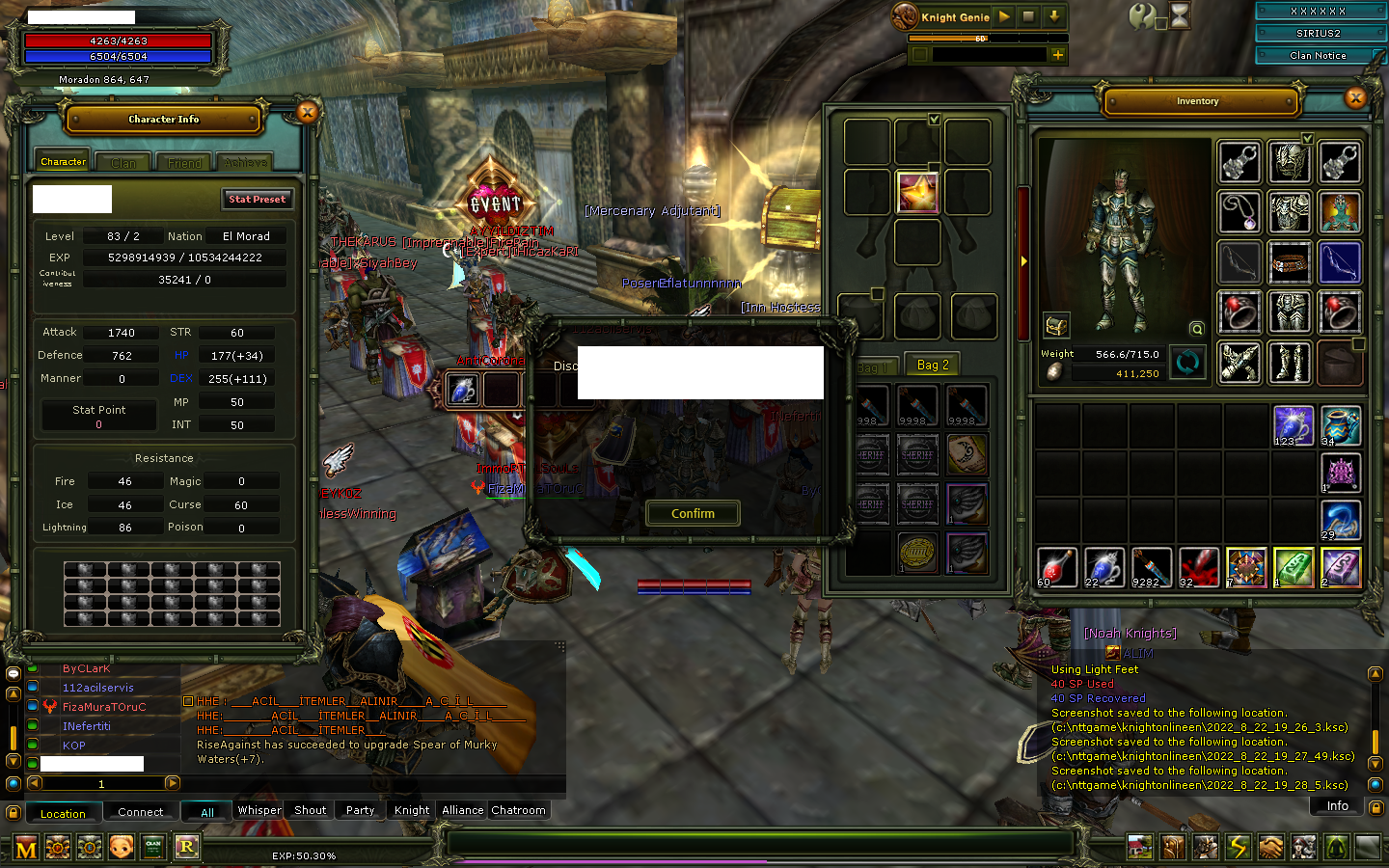 83/2 8 QUEST BOW. 100 DEF 5 DEX GOLDSTAR