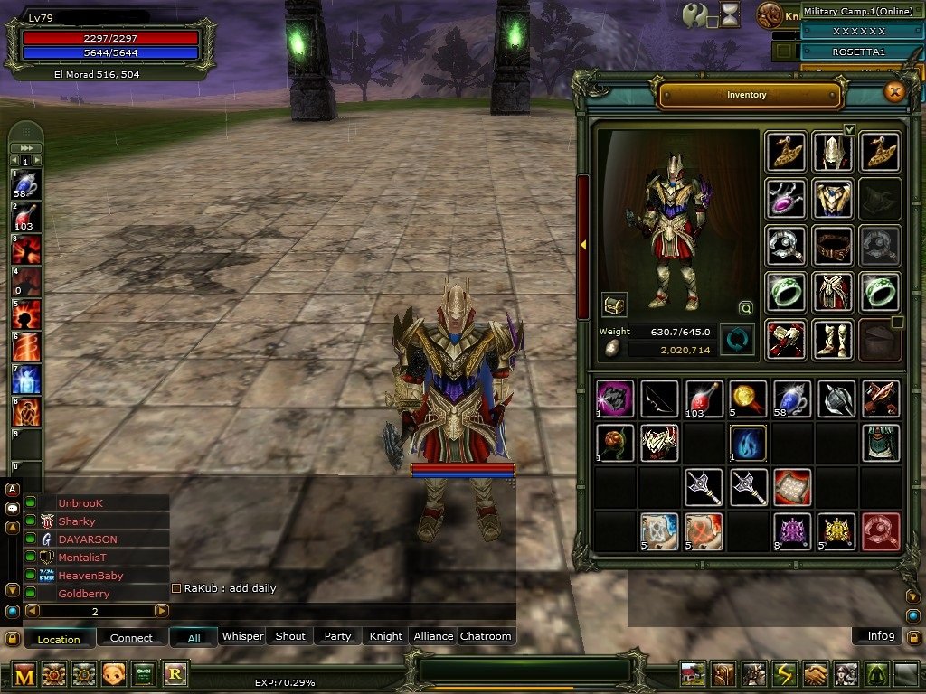 Knight Online Minark 79% 70 MAGE
