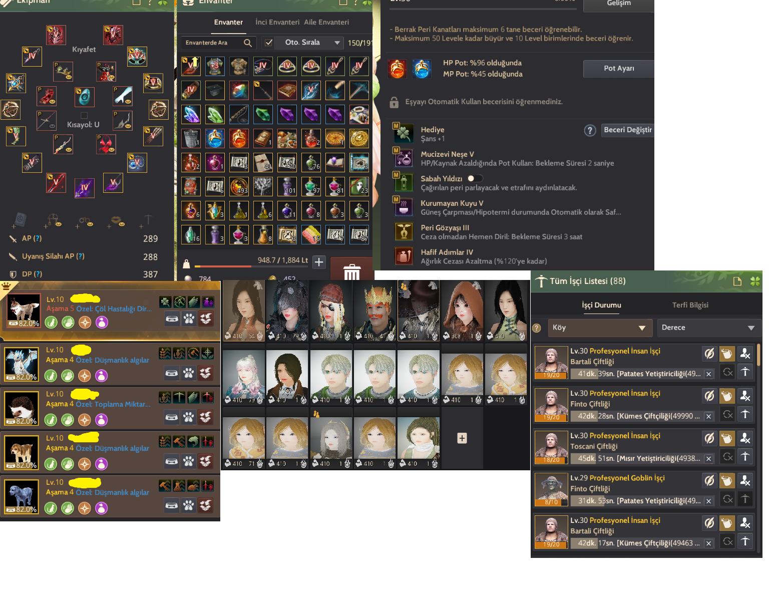 Client 677 Black Desert Online Türkiye/MENA Bölgesi 677 GS Client hesap maehwa m
