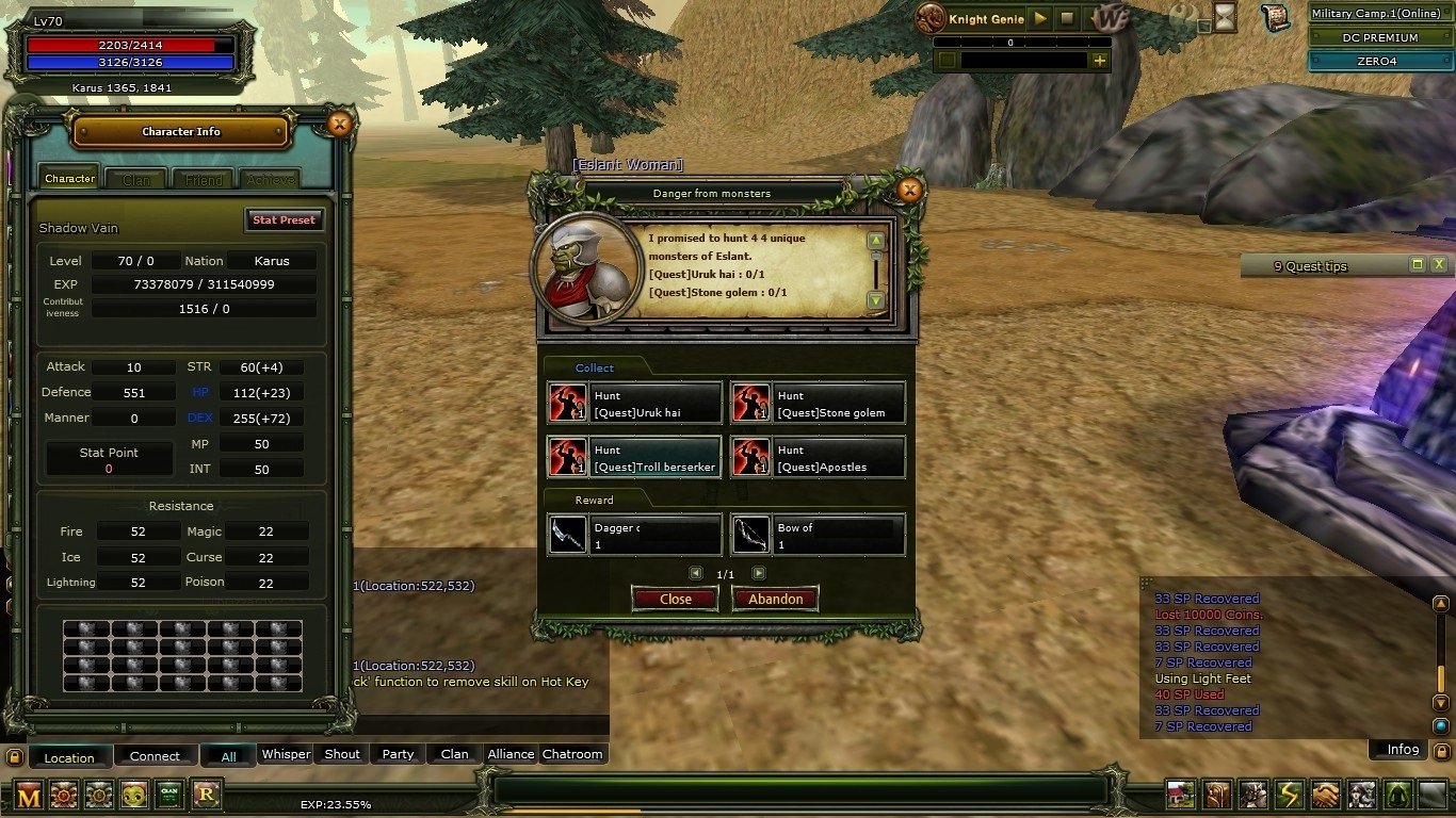 70 Lvl Rogue 70 questi Görev Halinde 26 Gün Dc Premium