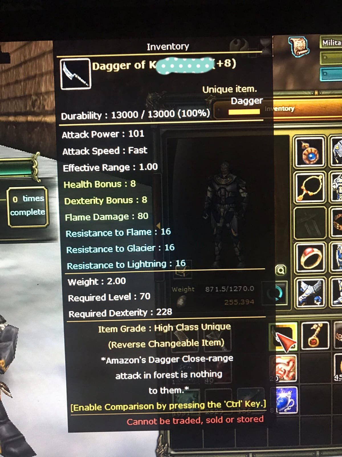 8 quest FS li hesap ZERO