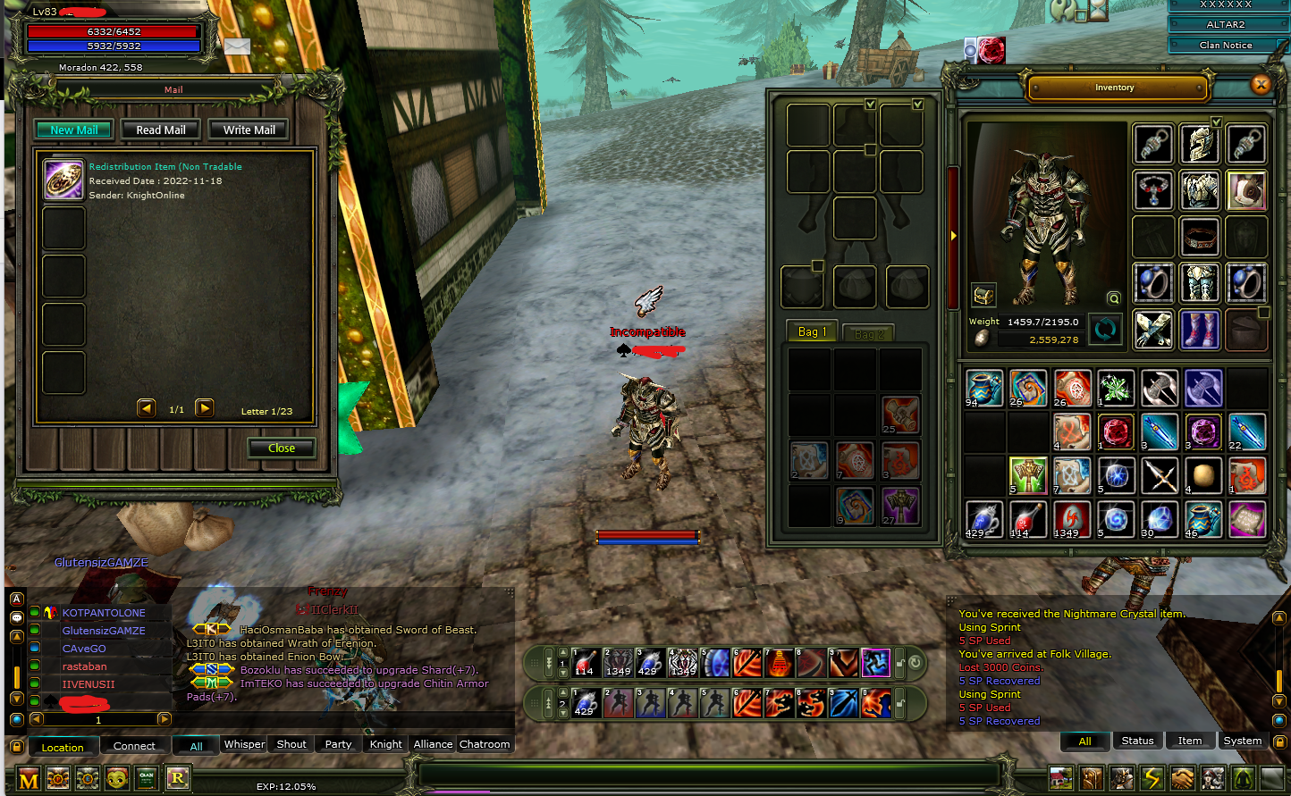 83/1 Warrior, 7 dragon boot