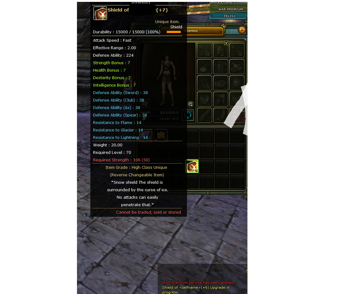 --- FELIS 8 QUEST BOW --- 7 QUEST KALKAN