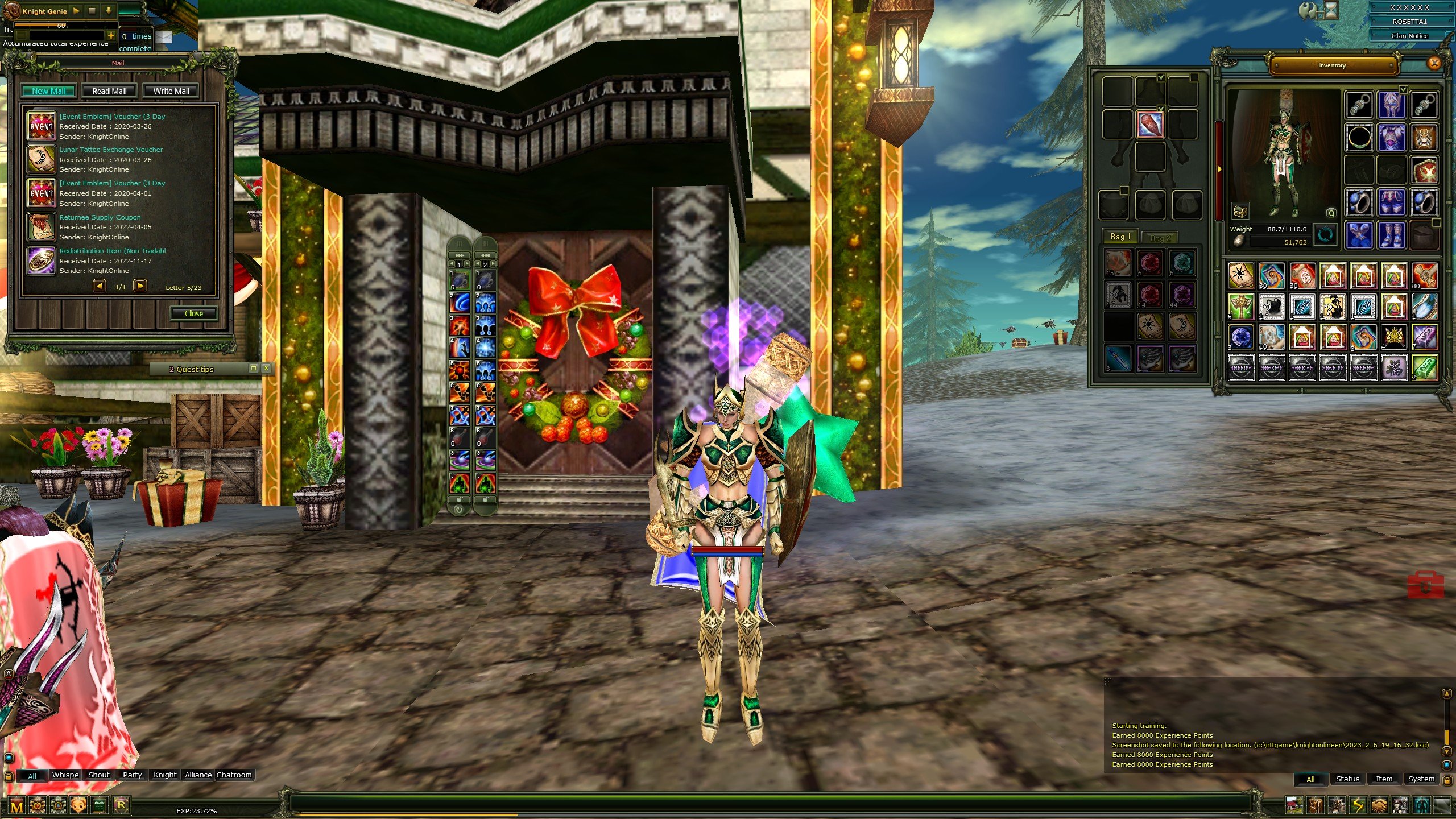 Knight Online Minark 8 Trial Full Item Priest