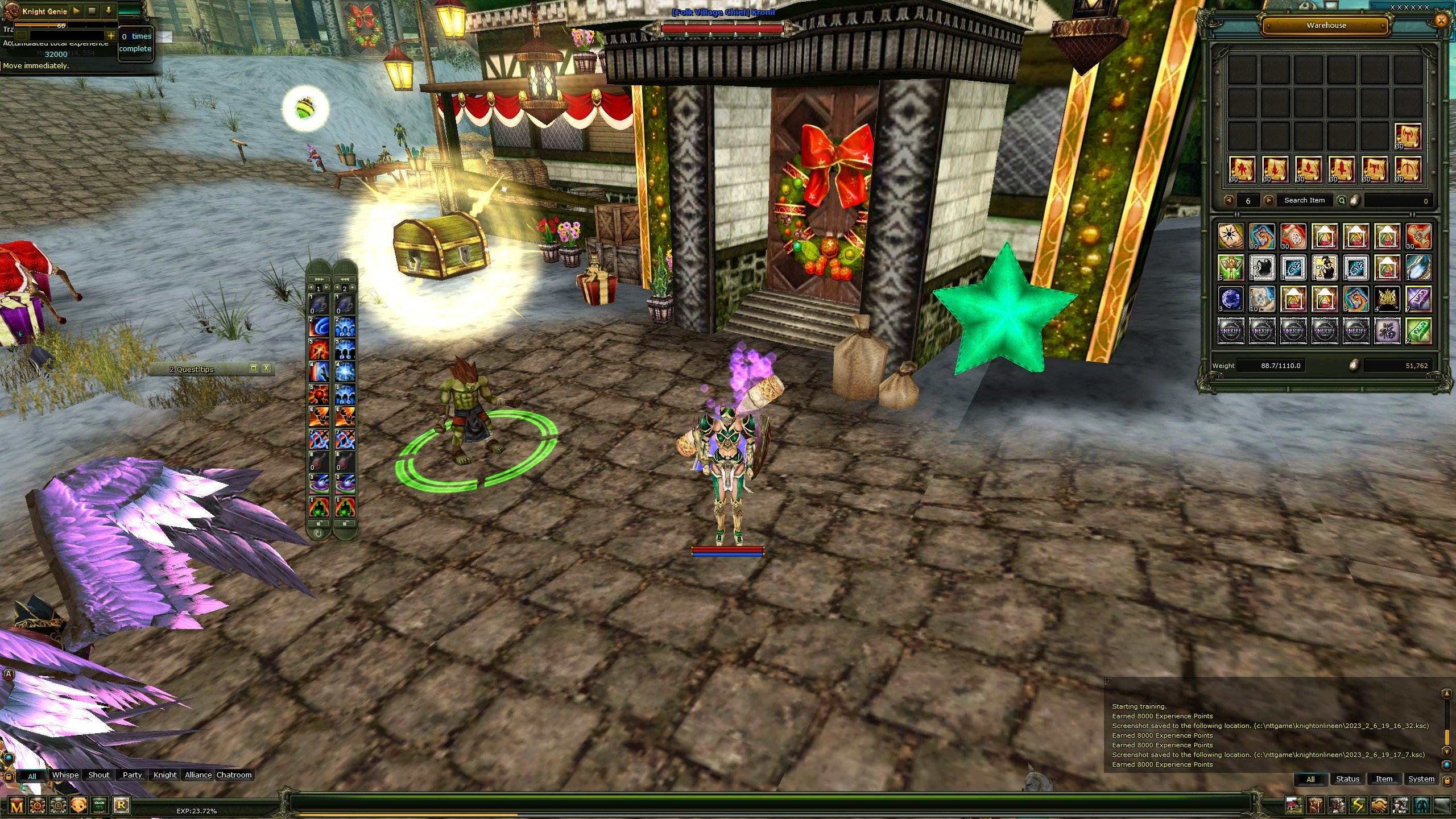 Knight Online Minark 8 Trial Full Item Priest