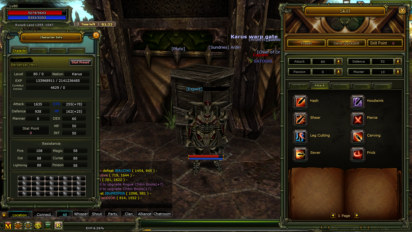 80 Warrior 80 RoGue 7 Quest Switch Pre Old Set