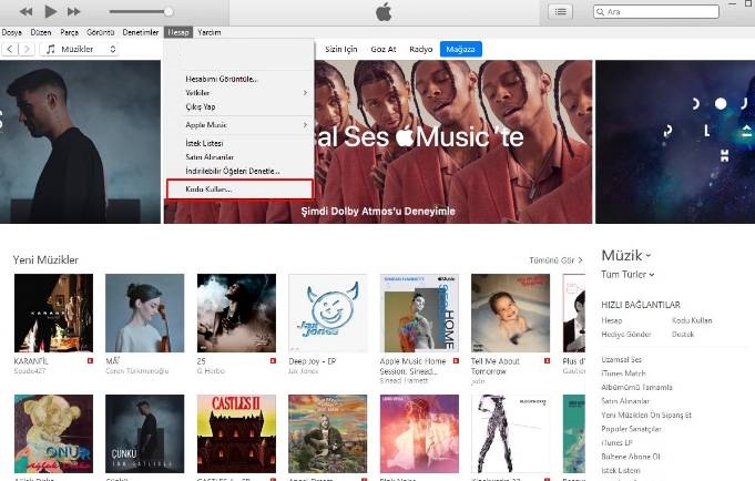 App Store ve iTunes Hediye Kartı Nasıl Yüklenir -3