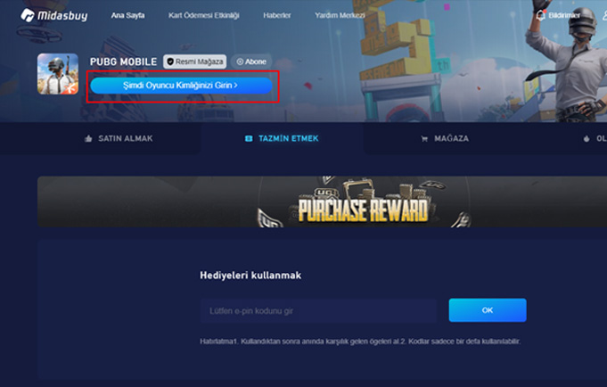 PUBG Mobile UC Nasıl Yüklenir - 3