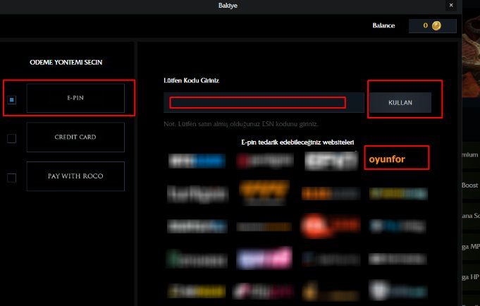 Rise Online Cash Nasıl Yüklenir - 5