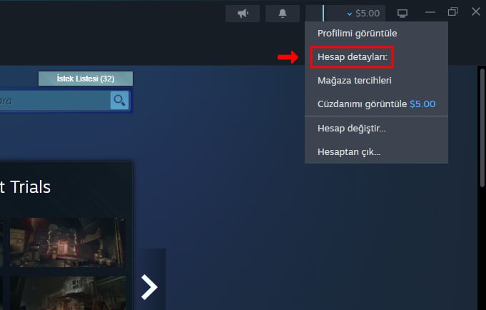 Steam Cüzdan Kodu Nasıl Aktif Edilir - 2