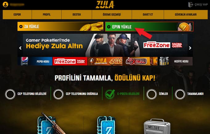 Zula ZA Yükleme Nasıl Yapılır - 2