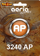 DDTank 3240 Aeria Points