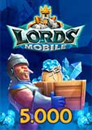 Lords Mobile 5000 Diamonds