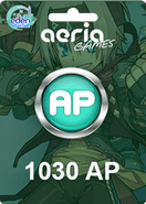 Eden Eternal 1030 Aeria Points