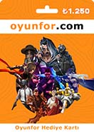 Oyunfor Hediye Kartı 1250 TL