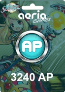 Grand Fantasia 3240 Aeria Points