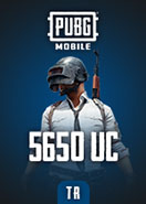 PUBG Mobile - 5650 UC TR Top-Up (Türkiye)