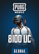 PUBG Mobile - 8100 UC Top-Up (Global)