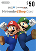 Nintendo eShop Gift Cards UK 50 GBP