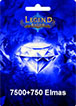 Legend Online Reborn 7500 + 750 Elmas