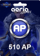 Wartune 510 Aeria Points