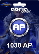 Wartune 1030 Aeria Points