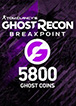Ghost Recon Breakpoint 4800 (+1000 bonus) Ghost Coins Xbox Key