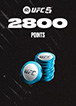 UFC 5 POINTS 2800 Xbox Key