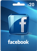Facebook 20TL Hediye Oyun Kartı