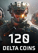Garena Delta Force 120 Delta Coins MENA