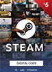 Steam Gift Card 5 EUR