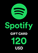 Spotify Gift Card 120 USD