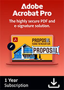 Adobe Acrobat Pro 1Y Sub ESD TR