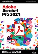 Adobe Acrobat Pro 2024 3Y ESD TR