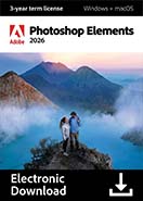 Adobe Photoshop Elements 2026 3Y ESD TR