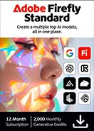 Adobe Firefly Standard 1Y Sub ESD TR