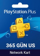 Playstation Plus Card 365 Gün US