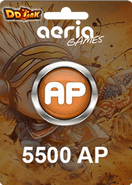 DDTank 5500 Aeria Points
