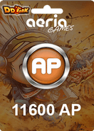DDTank 11600 Aeria Points