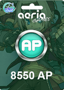 Eden Eternal 8550 Aeria Points