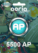 Grand Fantasia 5500 Aeria Points