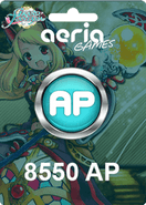 Grand Fantasia 8550 Aeria Points