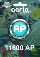 Grand Fantasia 11600 Aeria Points