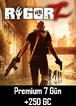 RigorZ Premium 7 Gün + 250GC