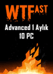 WTFast Advanced 1 Aylık 10 Pc
