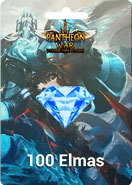 Pantheon War 100 Elmas