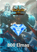 Pantheon War 800 Elmas