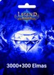 Legend Online Reborn 3000 + 300 Elmas