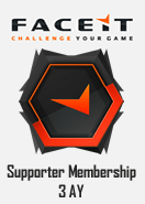 Faceit 3 Ay Supporter Üyelik