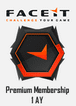 Faceit 1 Ay Premium Üyelik